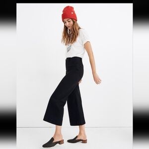 Madewell Emmett wide leg crop jeans 26